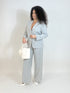 Tailleur gessato lurex Two Way